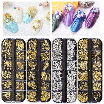 Küünte Kive Crystal 3D Nail Art Küünte Kaunistused, Kivid Kalliskivid Küüned Glitter Pulber Litrid Ebaregulaarne Maniküüri-Tarvikud