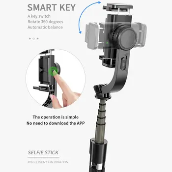 L08 Pihuarvutite Grip Stabilizer Statiivi 3 in 1 Selfie Kinni Hakkama Serveri Omanik Selfie Seista iphone/Android/Huawei Mini Statiiv