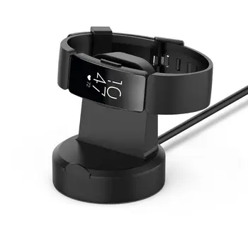 Laadimine USB Kaabel Magnet Häll Station Dock Omanik Mount eest fitbit inspire / inspire HR Käevõru Watch