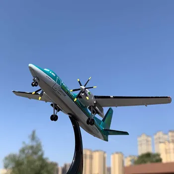 Laekuva 12.5 cm, lennuki mudel mänguasjad Iirimaa airlines, Aer lingus FK50 õhusõiduki mudel diecast plastikust sulamist lennuk kingitused
