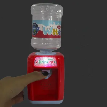 Laste Pere Mini Vee Dispenser Mänguasi Kerge Muusika Saab Vee Simulatsiooni köögiriistad Poisid Ja Tüdrukud, Köök Mänguasjad