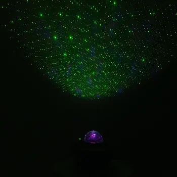 LED Laser Etapp Projektor Laseri Valgus Tähine Vee Muster Leek Lamp Disco Light Etapi Kodu Poole Näita Valgust Kontroller