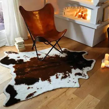 Lehm Loomade Prindi Vaip Tool Viska Vaipa Anti-slip elutuba Lounge Matt Decor