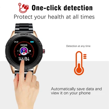 LIGE Smart Watch Meeste Fitness Tracker IP67, Veekindel Südame Löögisagedus, vererõhk Pedometer Android ja ios Sport smartwatch +Kast