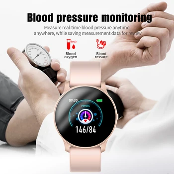 LIGE Smart Watch Meeste Veekindel tervisespordi-Tracker Südame Löögisageduse, vererõhu Monitor smartwatch Daamid Relogio Inteligente