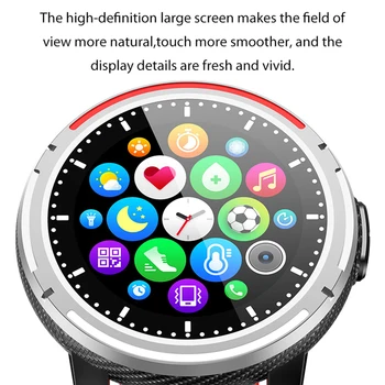 LIGE Smart Watch Mehed Smartwatch VIINUD Täieliku puuteekraaniga Android, IOS Südame Löögisageduse, vererõhu Monitor Veekindel Fitness Vaadata