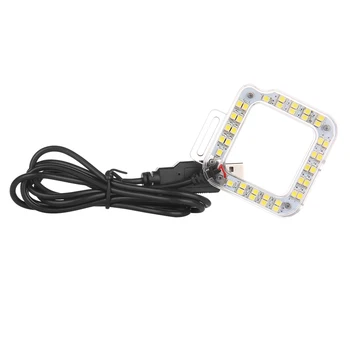 Lighting USB Objektiivi Rõngas LED Valgus Pildistamisel, Öösel Spordi Kaamera GoPro HERO 4 3+