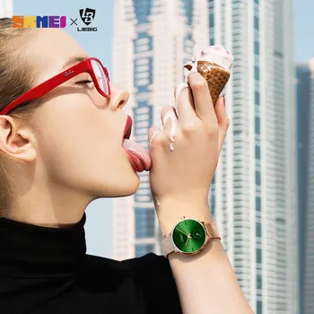 Lihtne Naiste Quartz Watch Top Brändi Luksus Veekindlad Käekellad Lady Watch Full Steel Naiste Kell Relogio Feminino L4001