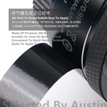 Lisatasu Objektiivi Naha TAMRON 28-75 f2.8 Decal Protector Anti-scratch Mantel Wrap Kate Juhul