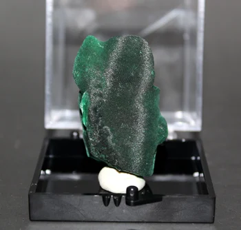 Looduslik ilus malahhiit mineraal-näidis kristall Kivid ja kristallid crystal Healing suurus kast 5.2 cm