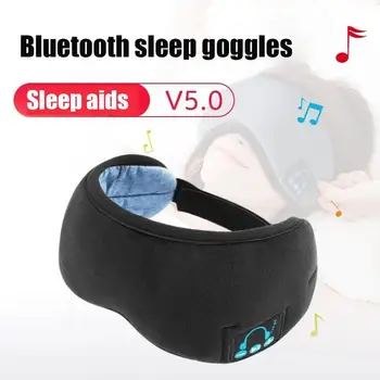 Loominguline Traadita Bluetooth-Kõrvaklapid Magab Silmade Mask Muusika Mängija Elektrikatkestus Vahendid Kaasaskantav Sõge Reisi Asjade Eyepatch