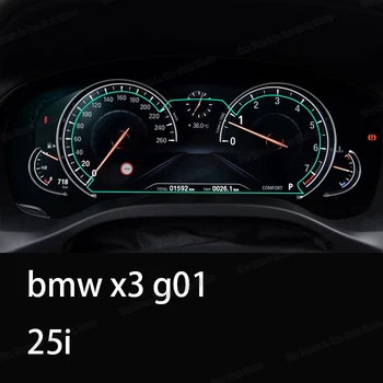 Lsrtw2017 lcd tpü auto armatuurlaua ekraani kaitsekile bmw X3 X4 F25 F26 g01 g02 2016 2017 2018 2019 2020 2021