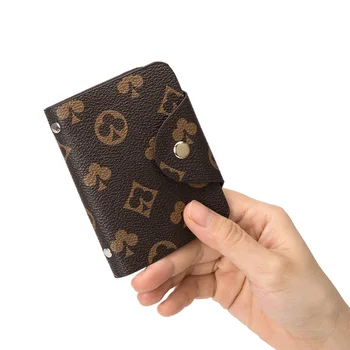 Luksus Brändi Disainer Kotid Väike-ID Krediitkaardi Omanikud Kott Naiste Mündi Kott Mündi Rahakott Käekott Key Card Kott Lukuga Kott Meestele