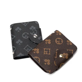 Luksus Brändi Disainer Kotid Väike-ID Krediitkaardi Omanikud Kott Naiste Mündi Kott Mündi Rahakott Käekott Key Card Kott Lukuga Kott Meestele