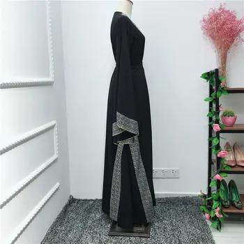 Luksus Femme Kimono Seal Kaftan Handstudded Rüü Dubai Islam Hijab Moslemi Kleit Abaya Kauhtana Marocain Katar, Omaan, Türgi Riided
