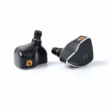 LZ A6-Ear Kõrvaklapid 1DD+4BA+1 Piesoelektrilised Keraamilised Sõita Hübriid 6 Ühikut HIFI tervikliku keskkonnajuhtimise Earbud Vahetatav Otsik MMCX Eemaldatav