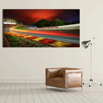 Lõuendile Trükitud Pildid Seina Art Maali Nurburgring Ralli Maantee Kodu Kaunistamiseks Plakati Eest Elutuba