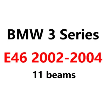 M Värv Sport Neer Riba Clip Sisesta Trimmib Kleepsud BMW 3 seeria E46 1998-2001 2002-2004 Auto Iluvõre Kaunistamise Tarvikud