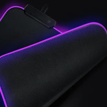 Mairuige Puu, Maastik RGB LED Large Mouse Pad-USB-Kaabel-Valgustus Gaming Mousepad Klaviatuuri Värvikas Helendav PC-Hiired Matt