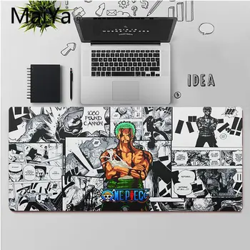 Maiya Jaapani Anime Üks Töö Roronoa Zoro Gaming Mängija, laud sülearvuti Kummist Hiire Matt Large Mouse Pad Klaviatuurid Matt