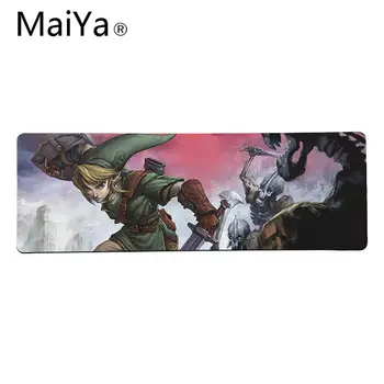 Maiya Kõrge Kvaliteedi Legend of Zelda Looduslik Kautšuk Gaming mousepad Laua Mat Tasuta Kohaletoimetamine Large Mouse Pad Klaviatuurid Matt