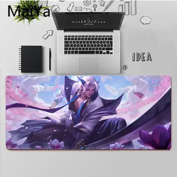 Maiya League of Legends Vaimu Õis naha MousePad Arvuti Sülearvuti Anime Hiire Matt Large Mouse Pad Klaviatuurid Matt
