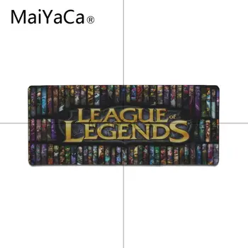 MaiYaCa Ga Varustatud League of Legends LOL mouse pad mängija mängida matid Suur Gaming Mouse Pad Mängija jaoks Dota2 Mängu Mängija