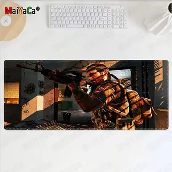 MaiYaCa Hot Müük Call of Duty Warzone Must mängija mängida matid Mousepad Tasuta Kohaletoimetamine Large Mouse Pad Klaviatuurid Matt