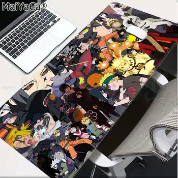 MaiYaCa Lahe Uus Anime Naruto silmad Klaviatuurid Matt Kummist Gaming mousepad Laua Mat Tasuta Kohaletoimetamine Large Mouse Pad Klaviatuurid Matt