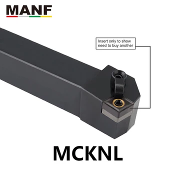 MANF Keerates Tööriista omanik 25mm MCKNR-1616H12 Keerates Lõikur Metalli Lõikamine Toolholder Välise Toite Omanik CNMG CNC Treipingi