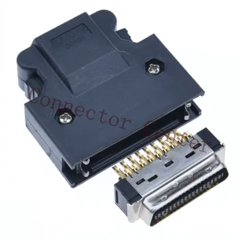 MDR-Kaabli Pistik pistik mees 36-Pin Kooskõlas 3M SCSI CN-Liides 10336 10136 koos sulguriga