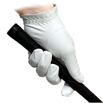 Meeste Golf Glove Vasak Käsi Pehme Nano Microfiber Lapiga vett hülgav Golf Kindad Anti-slip Bule Meestele ,Fluorestseeruv roheline Naistele