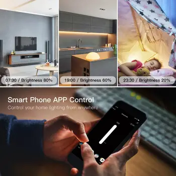 MEILE WiFi Smart Light Dimmer Lüliti Smart Life/Tuya APP kooskõlas Alexa Google ' i Kodu hääljuhtimine,Nr Rummu Vaja