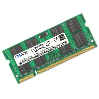 Memoria 2 gb DDR2 1GB Ram 533 667 800MHZ Mälu Sülearvuti PC2 4200 5300 6400 Ram DDR 2 1G, 2G mälu Sülearvuti Sdram Sodimm Ram