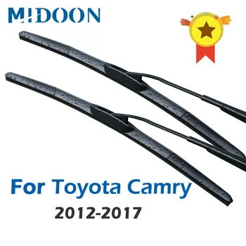 MIDOON Tuuleklaasi Hübriid harjadega Toyota Camry Fit Hook Relvade Mudeli Aasta 2012 2013 2016 2017