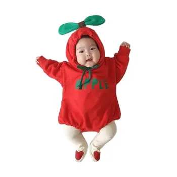 MILANCEL beebi bodysuits talvel beebi jumpsuits puu-stiilis imiku poisid hoody ülikond