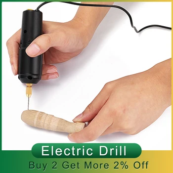 Mini Electric Drill Pihuarvutite Jaoks Epoksüvaik-Ehete Tegemine, Puidust Käsitöö-Tööriistad, 5V USB-Pistik Ehted Tegemine