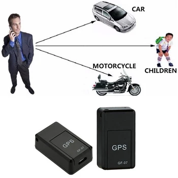 Mini GF07 Anti-Kadunud Jälgimise Seadme Lokaator Tracker Tugev Magnet Smart GPS Tracker reaalajas GSM GPRS-Autod