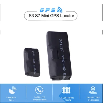 Mini GPS Lokaator Beidou Tracker S3 S7 Wifi AGPS Jälgimise Diktofoni Koos SOS Nupp Lapsed Rahakott Kingad Jalgratta Auto Osad
