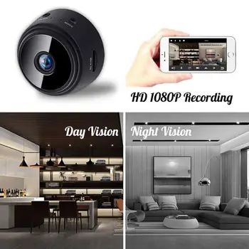 Mini Wireless IP Kaamera, 2,4 GHz WiFi 720P Home Security - järelevalve öö mobiil avastamine kaamera dropshipping