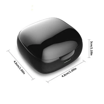 Mini Wireless Kõrvaklapid 5.0 Bluetooth Stereo Heli Earbuds IPX5 Veekindel Sport Kõrvaklapid Digitaalne Ekraan Laadimine Box