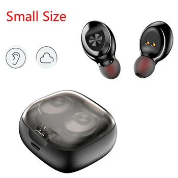Mini Wireless Kõrvaklapid 5.0 Bluetooth Stereo Heli Earbuds IPX5 Veekindel Sport Kõrvaklapid Digitaalne Ekraan Laadimine Box