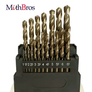 MithBros M42 HSS Twist Puuriterad Seatud 8% Koobaltit Twist Puuriterad Komplekt Roostevabast Terasest, Raske Metall ja Puidu Puurimiseks