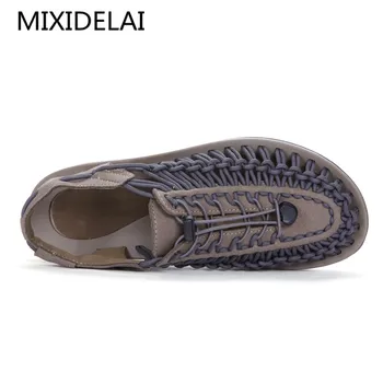 MIXIDELAI 2020. aasta Uus on Saabunud Suve Sandaalid Meeste Kingad Kvaliteedi Mugavad Meeste Sandaalid moedisain Casual Meeste Jalanõud Sandaalid