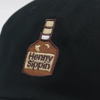 Mood Henny veini Pudel baseball cap tikandid uus henny isa müts puuvill reguleeritav vabaaja päike mütsid unsex