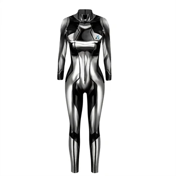 MOOD Metroid Samus Aran Mängu Kangelane Cosplay Kostüüm Naine Samus Null Kostüüm Bodysuit Võimsus Ülikond