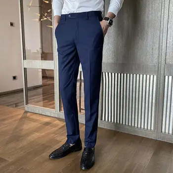 Mood ülikond püksid meeste äri casual väike püksid pikad püksid noorsootöö ühtne Vaba shipping