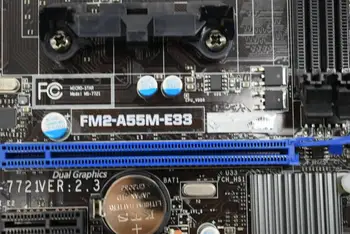 MSI FM2-A55M-E33 Socket FM2 A55 Originaal Desktop Kasutatud Emaplaadi DDR3 USB2.0 SATA II HDMI VGA 32GB arvuti emaplaadi