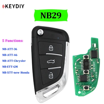 Multi-funktsionaalne KEYDIY Remote key NB29 jaoks KD900 KD900+ URG200 KD-X2 5 funktsioonide üks võti