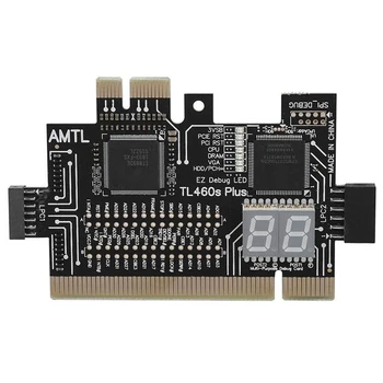 Multifunktsionaalne ARVUTI PCI PCI-E Mini PCI-E LPC Emaplaadi TL-460S Diagnostiline Test Analyzer Tester Debug Kaardid Lauaarvuti